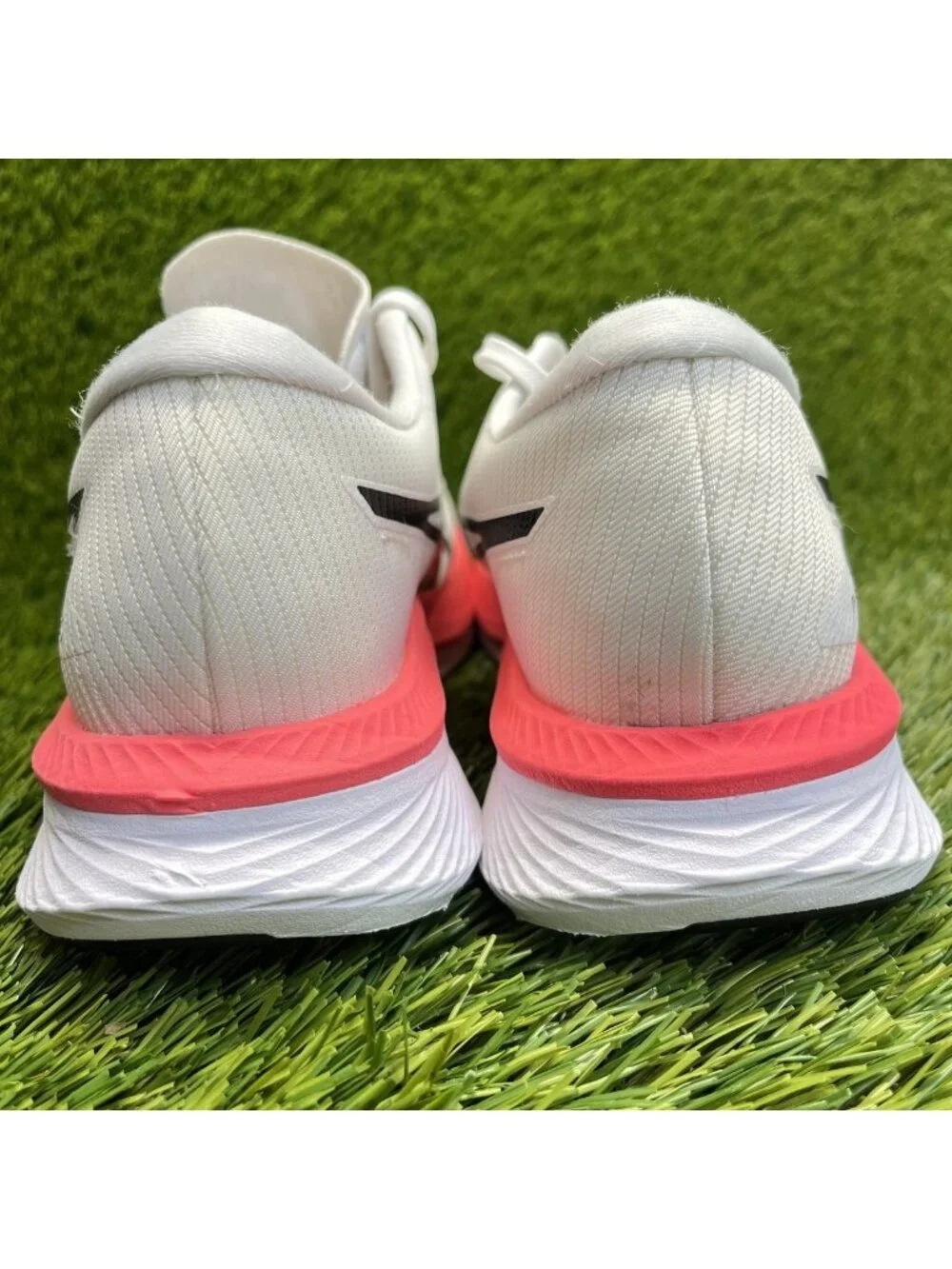 Asics Magic Speed 3 Womens Size 9 White Pink Athletic Running Shoes Sneakers